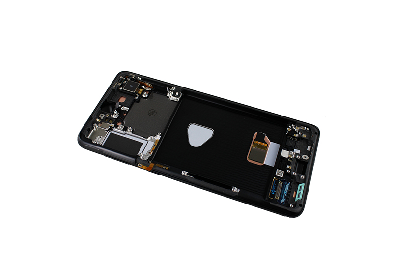 Originál LCD + Dotyková vrstva Samsung Galaxy S21 Plus 5G SM-G996 černá - demontovaný díl