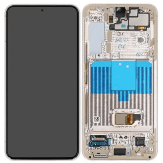 Originál LCD + Dotyková vrstva Samsung Galaxy S22 SM-S901 - fialový demontovaný díl