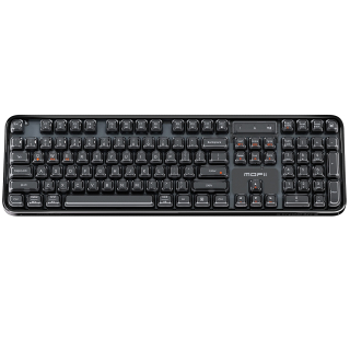 Mofii bezdrátová RGB klávesnice Crystal Arc SK-708CTM černá